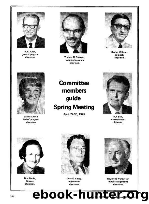 Committee members guide Spring Meeting by Unknown
