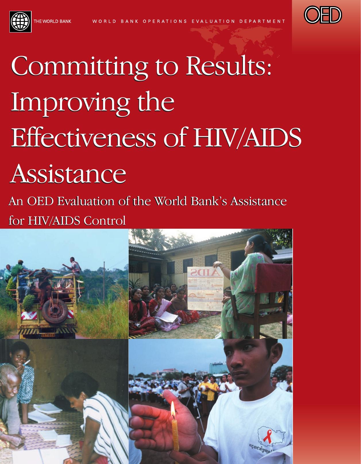 Committing to Results: Improving the Effectiveness of HIV AIDS Assistance (Operations Evaluation Studies) by Martha Ainsworth; Denise A. Vaillancourt; Judith Hahn Gaubatz