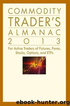 Commodity Trader's Almanac 2013 by Jeffrey A. Hirsch & John L. Person