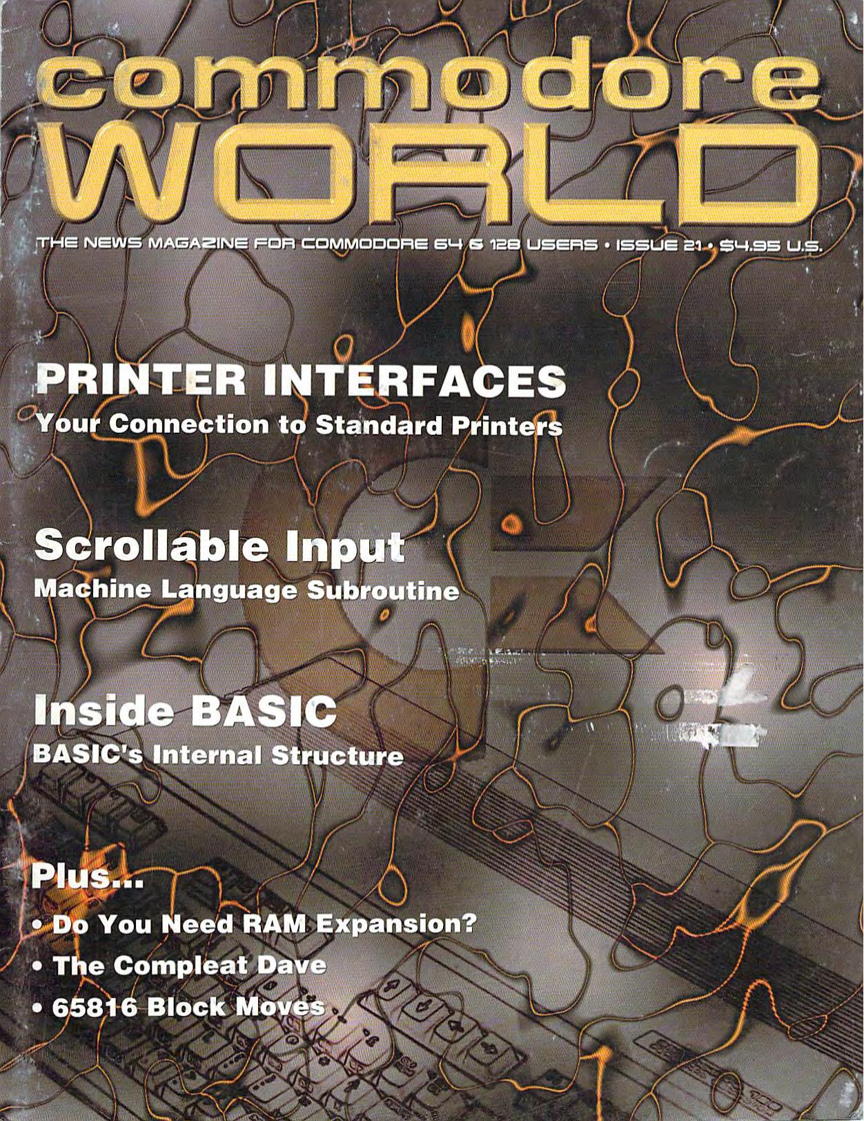 Commodore World Issue 21 by Unknown