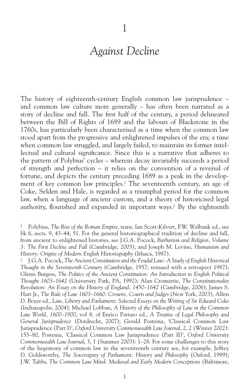 Common Law and Enlightenment in England, 1689-1750 (Studies in Early Modern Cultural, Political and Social Histo) by Julia Rudolph
