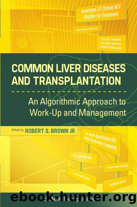 Common Liver Diseases and Transplantation : An Algorithmic Approach to Work up and Management by Robert Brown