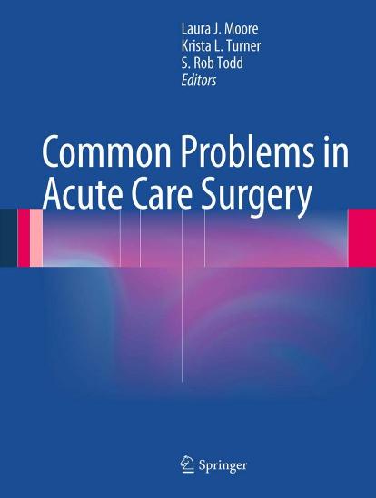 Common Problems in Acute Care Surgery by Unknow