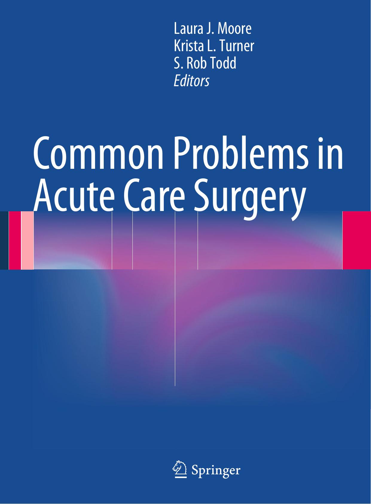 Common Problems in Acute Care Surgery by unknow