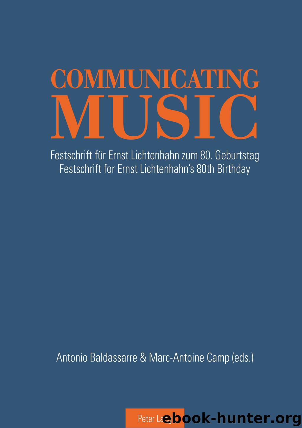 Communicating Music by antonio baldassarre marc-antoine camp