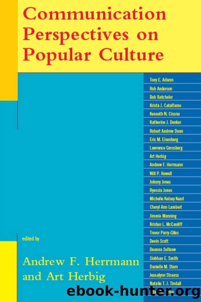 Communication Perspectives on Popular Culture by unknow