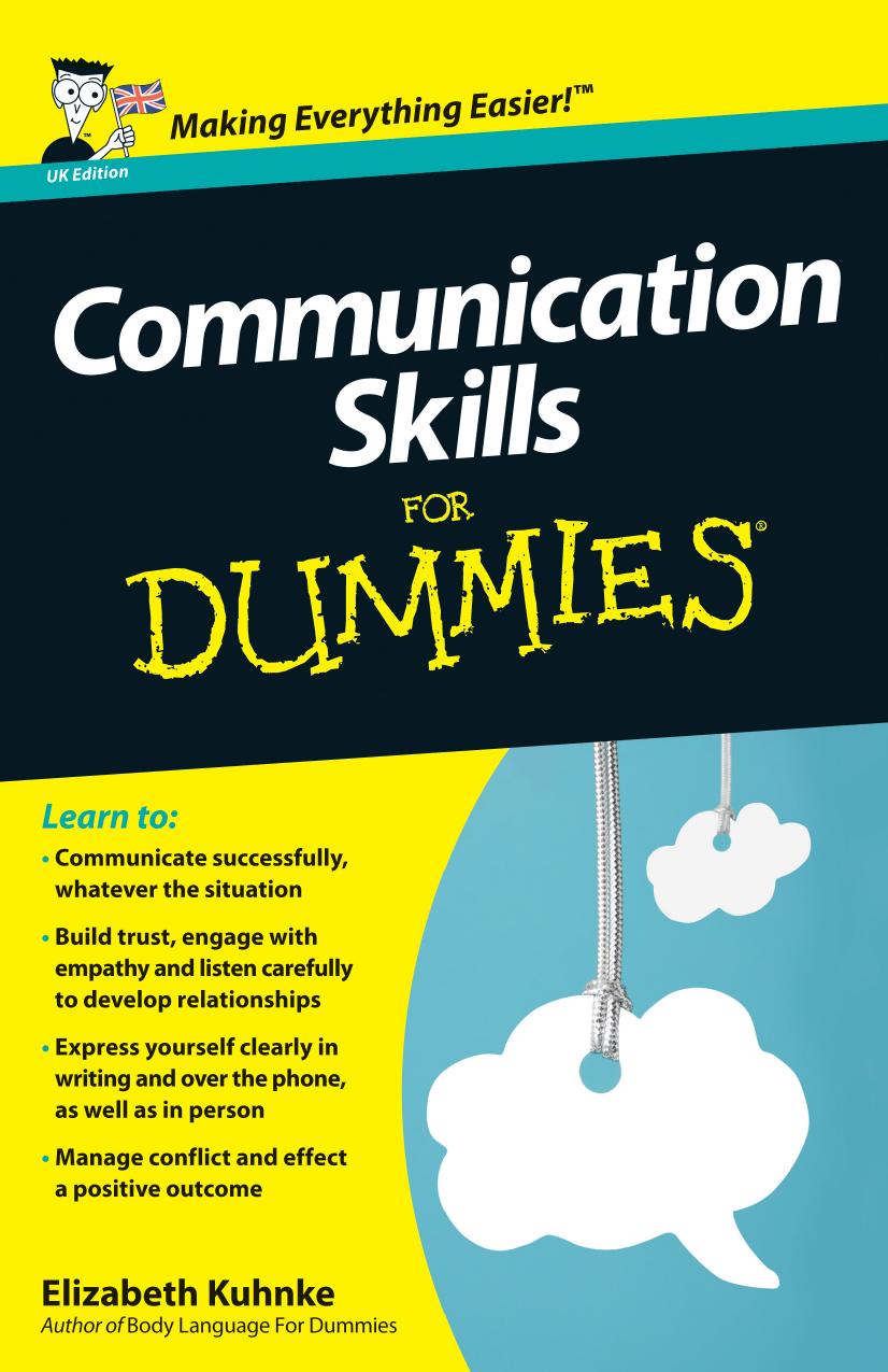 Communication Skills For Dummies by Elizabeth Kuhnke