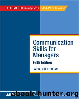 Communication Skills for Managers by Janis Fischer Chan