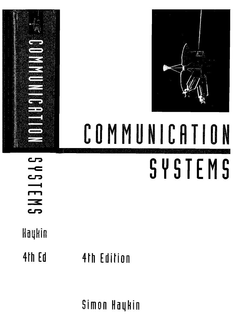 Communication Systems by Simon Haykin