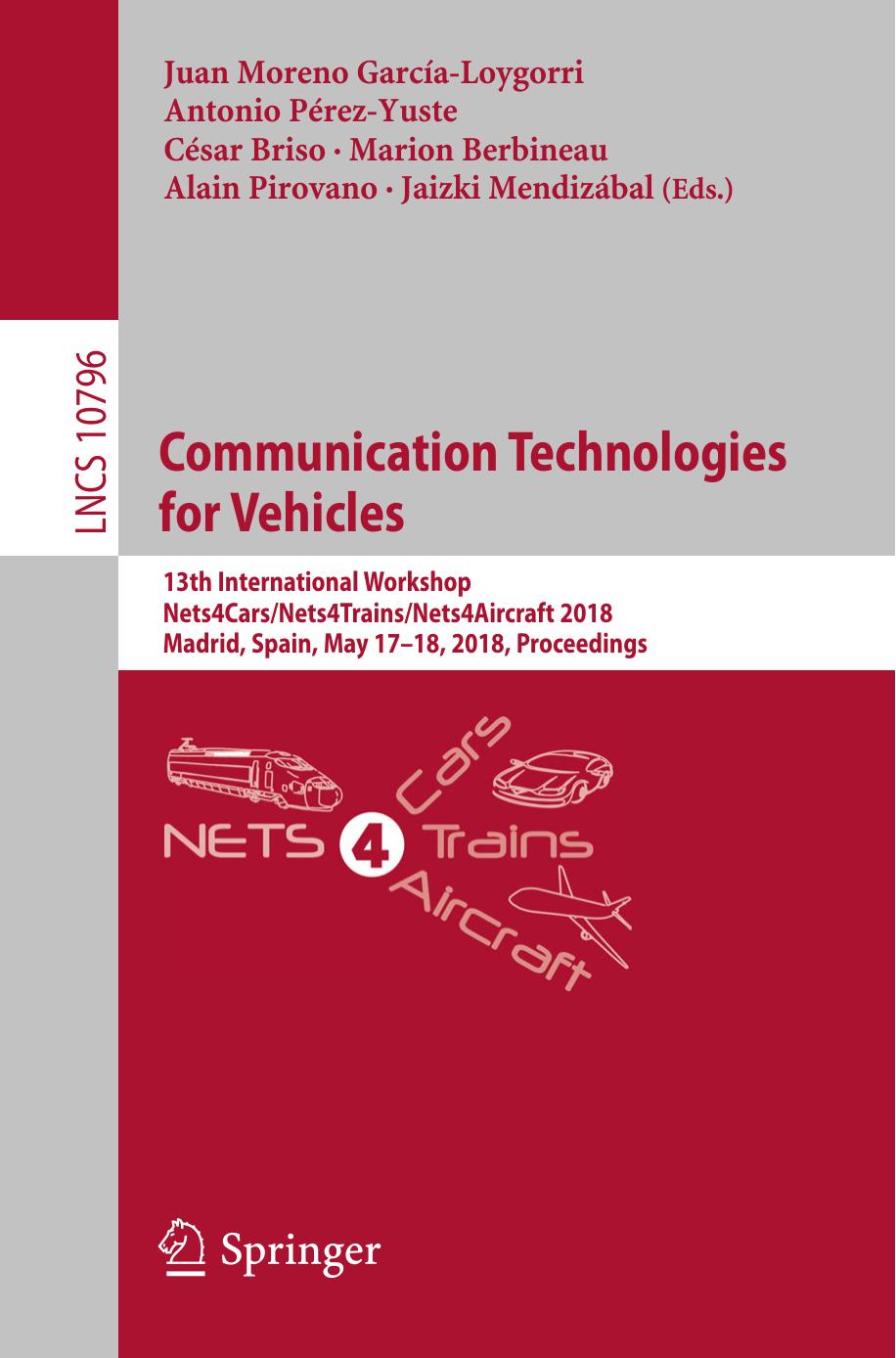 Communication Technologies for Vehicles by unknow