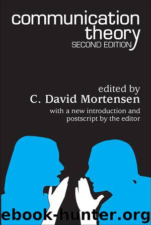 Communication Theory by C. David Mortensen