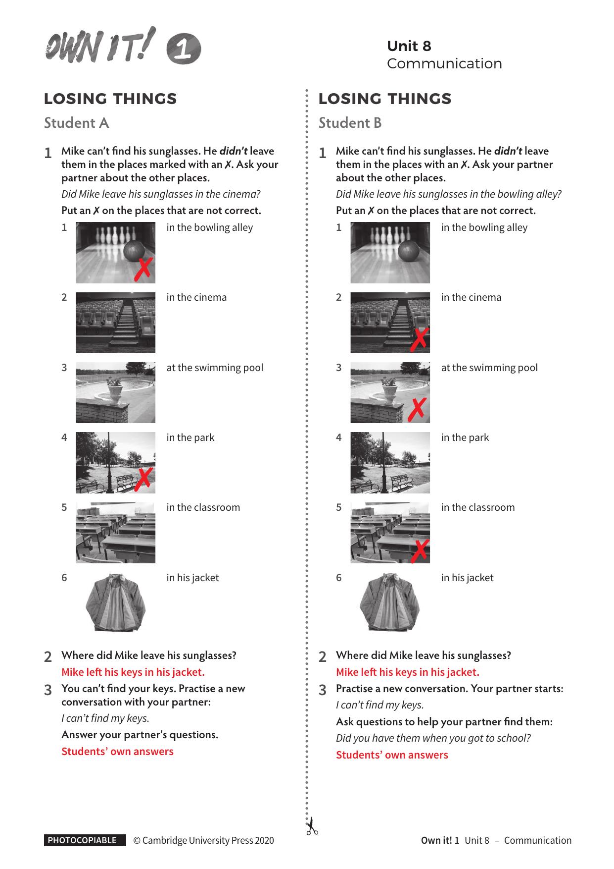 Communication Unit8 with answers by Unknown
