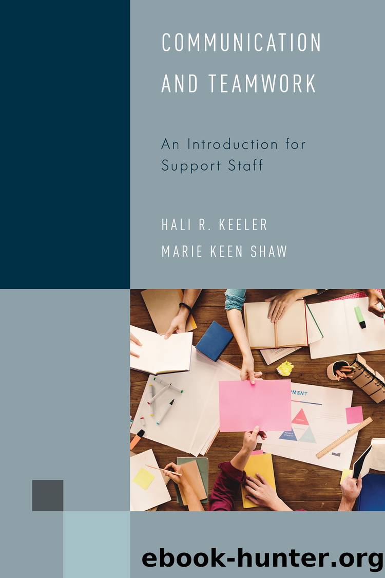Communication and Teamwork by Hali R. Keeler & Marie Keen Shaw