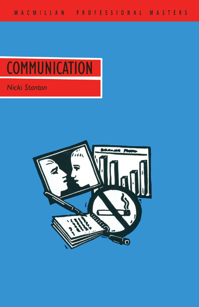 Communication by Nicki Stanton (auth.)