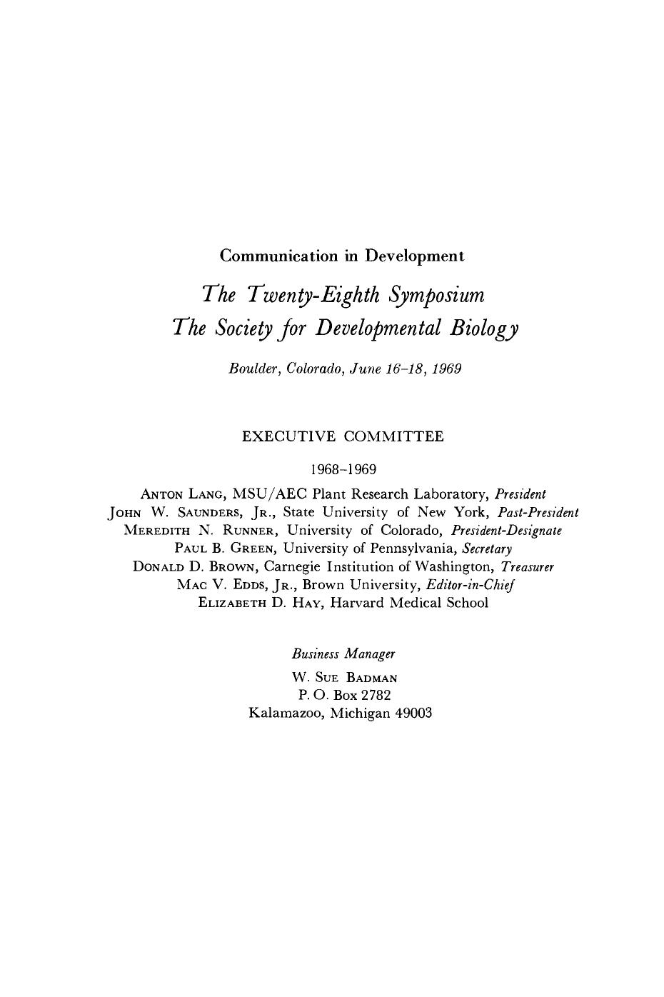 Communication in Development by Anton Lang (Eds.)