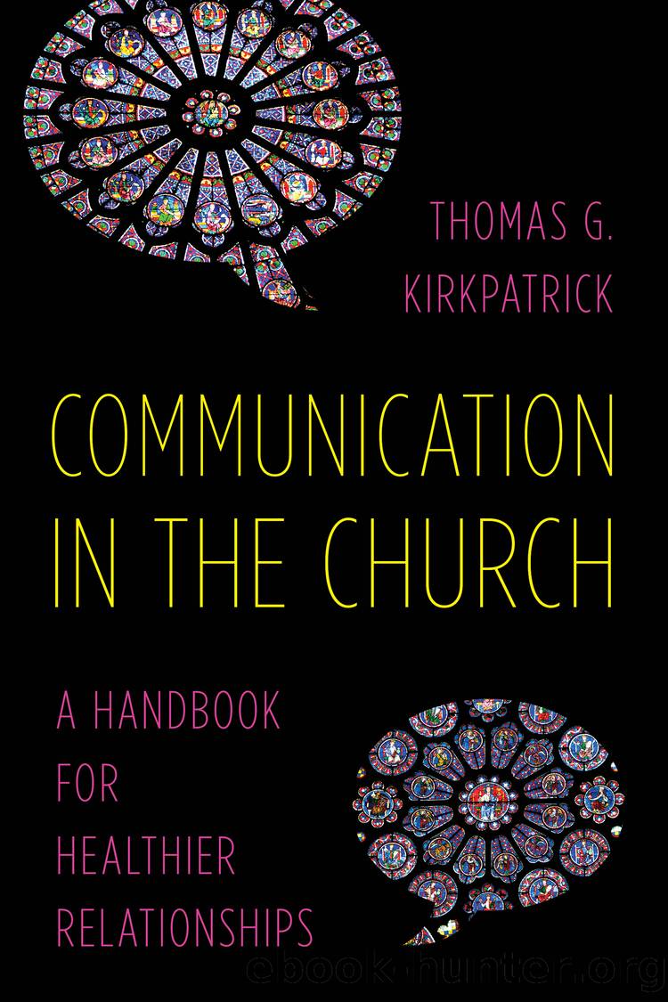 Communication in the Church by Kirkpatrick Thomas G.;