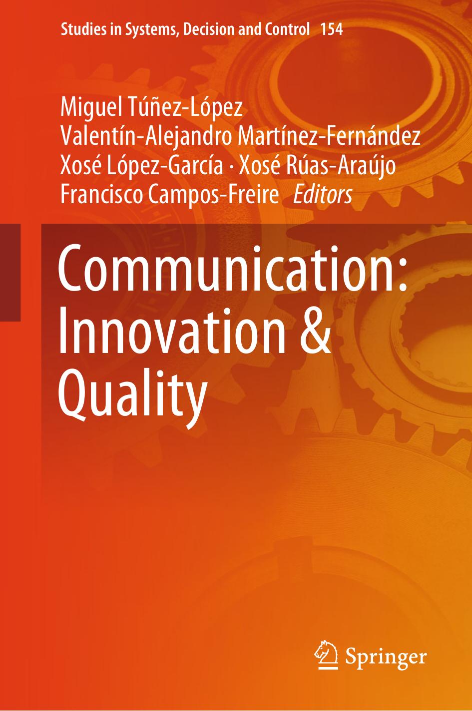 Communication: Innovation & Quality by unknow