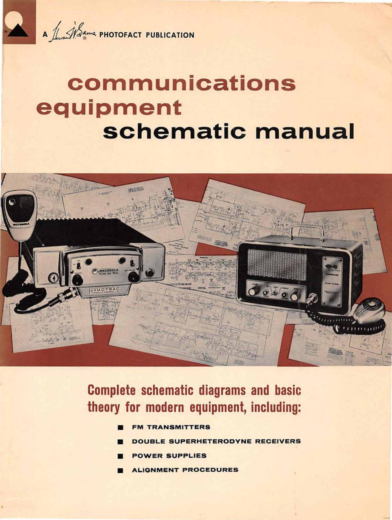 Communications Equipment Schematic Manual by Unknown