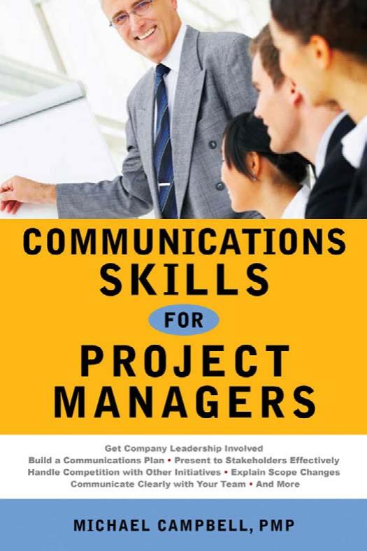 Communications Skills for Project Managers by Michael Campbell PMP