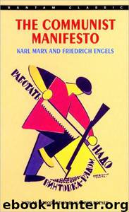 Communist Manifesto by Karl Marx; Friedrich Engels; Vladimir Pozner