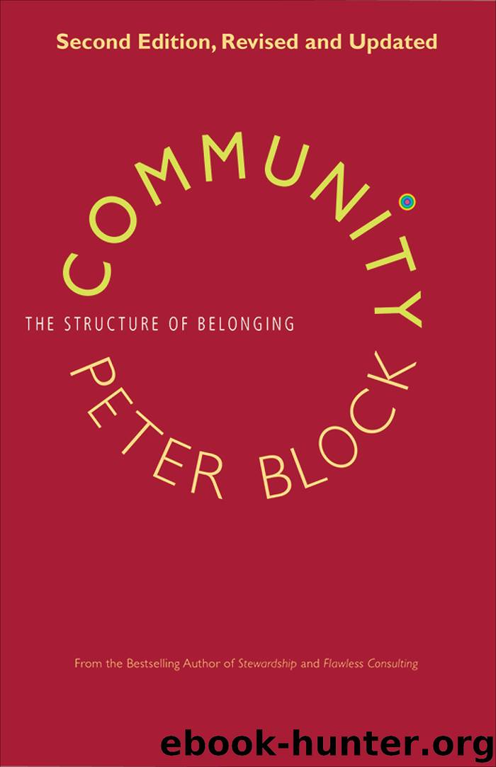 Community by Peter Block