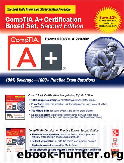 CompTIA A+ Certification Boxed Set (Exams 220-801 & 220-802) by Jane Holcombe