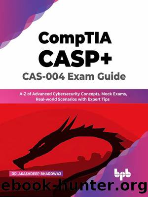CompTIA CASP+ CAS-004 Exam Guide by Bhardwaj Akashdeep;
