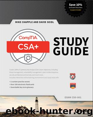 CompTIA CSA+ Study Guide by Mike Chapple & David Seidl