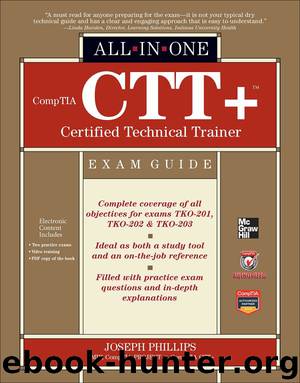 CompTIA CTT+™ Certified Technical Trainer All-in-One Exam Guide by Joseph Phillips
