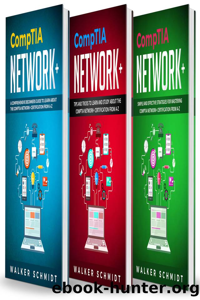 CompTIA Network+: 3 in 1- Beginner's Guide+ Tips and Tricks+ Simple and Effective Strategies to Learn About CompTIA Network+ Certification by Walker Schmidt