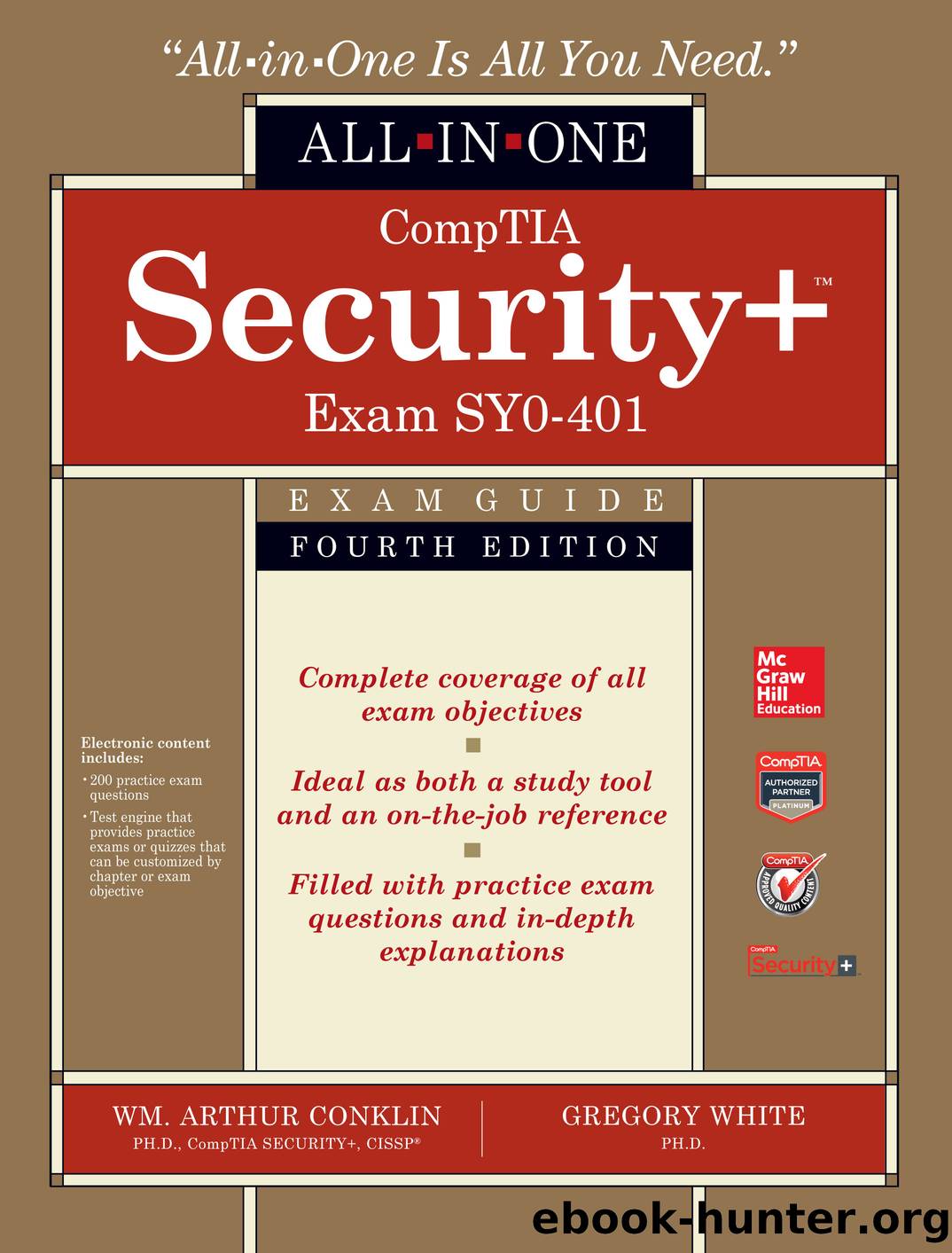 CompTIA Security+ All-in-One Exam Guide, Fourth Edition (Exam SY0-401) by Wm. Arthur Conklin Greg White Dwayne Williams Chuck Cothren Roger L. Davis