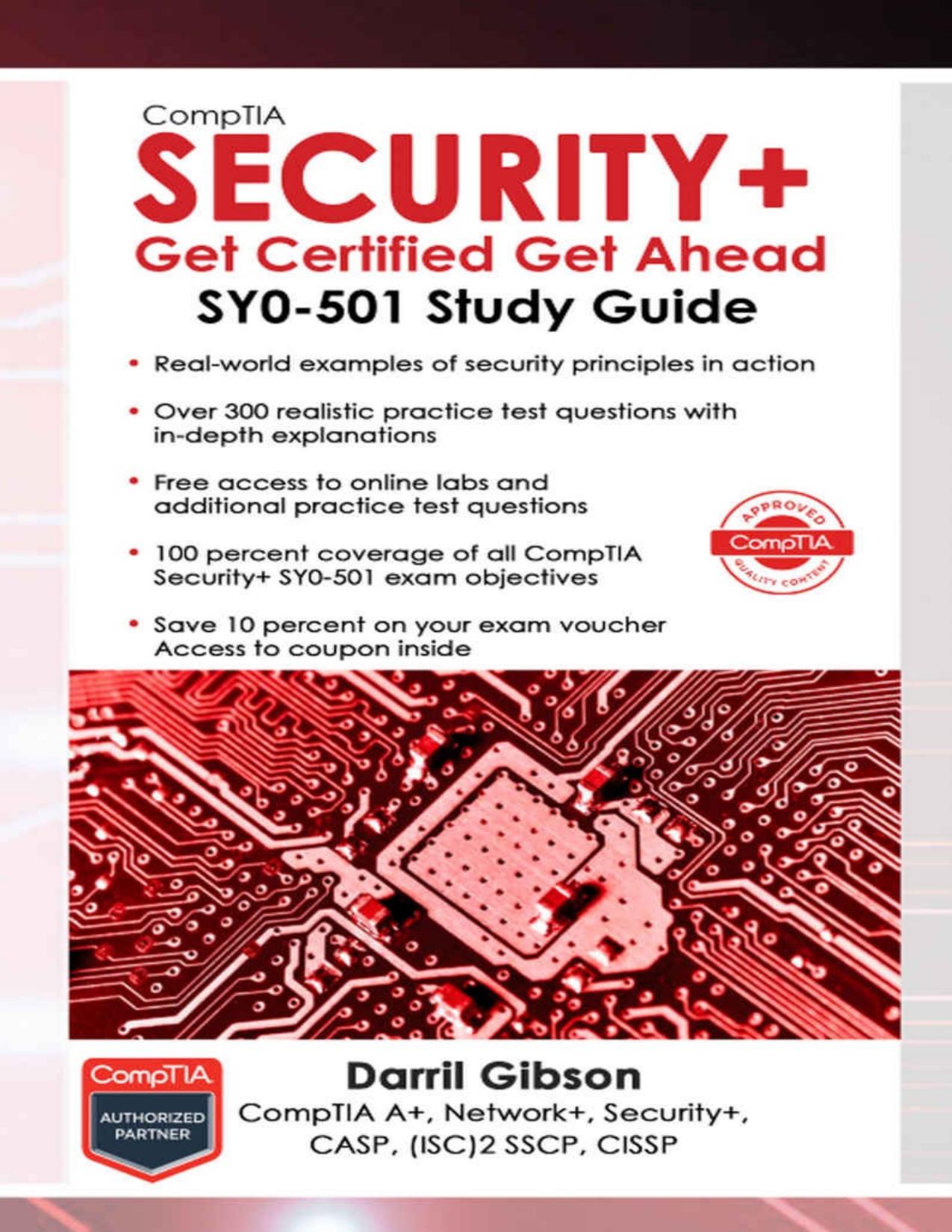 CompTIA Security+ Get Certified Get Ahead: SY0-501 Study Guide by Darril Gibson