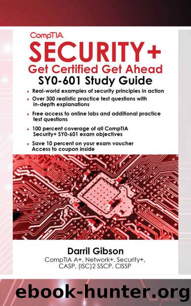 CompTIA Security+ Get Certified Get Ahead: SY0-601 Study Guide by Darril Gibson