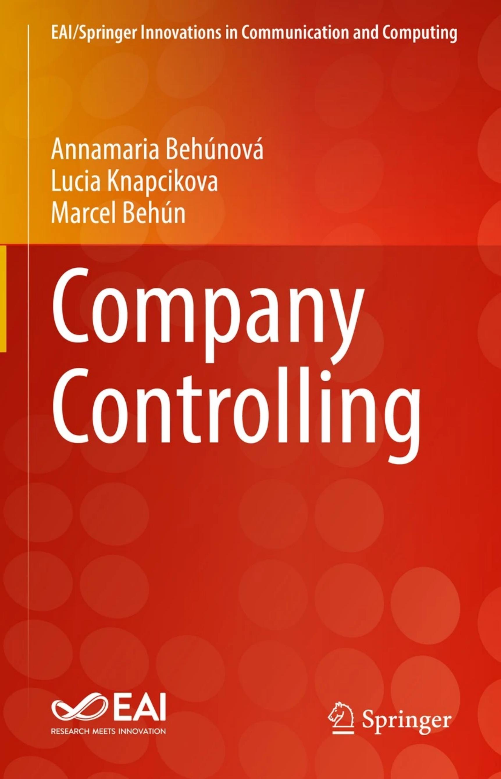 Company Controlling by Annamaria Behúnová Lucia Knapcikova Marcel Behún