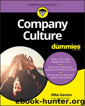 Company Culture For Dummies by Mike Ganino