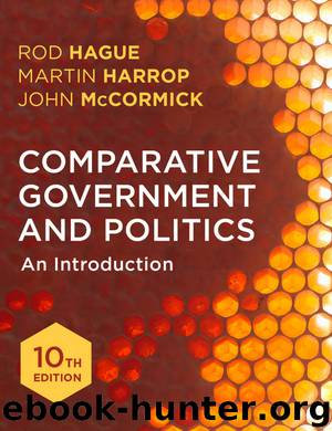 Comparative Government and Politics by Rod Hague Martin Harrop John McCormick