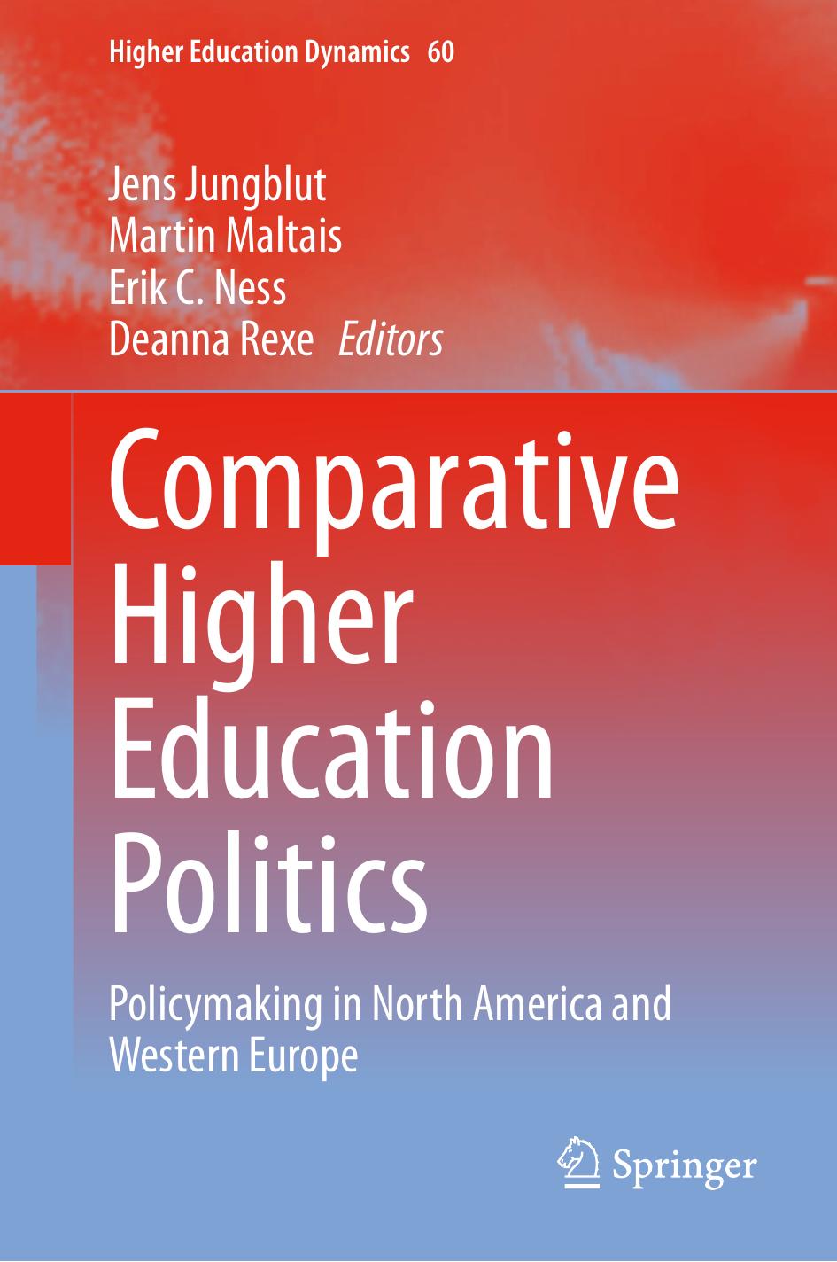 Comparative Higher Education Politics by Unknown
