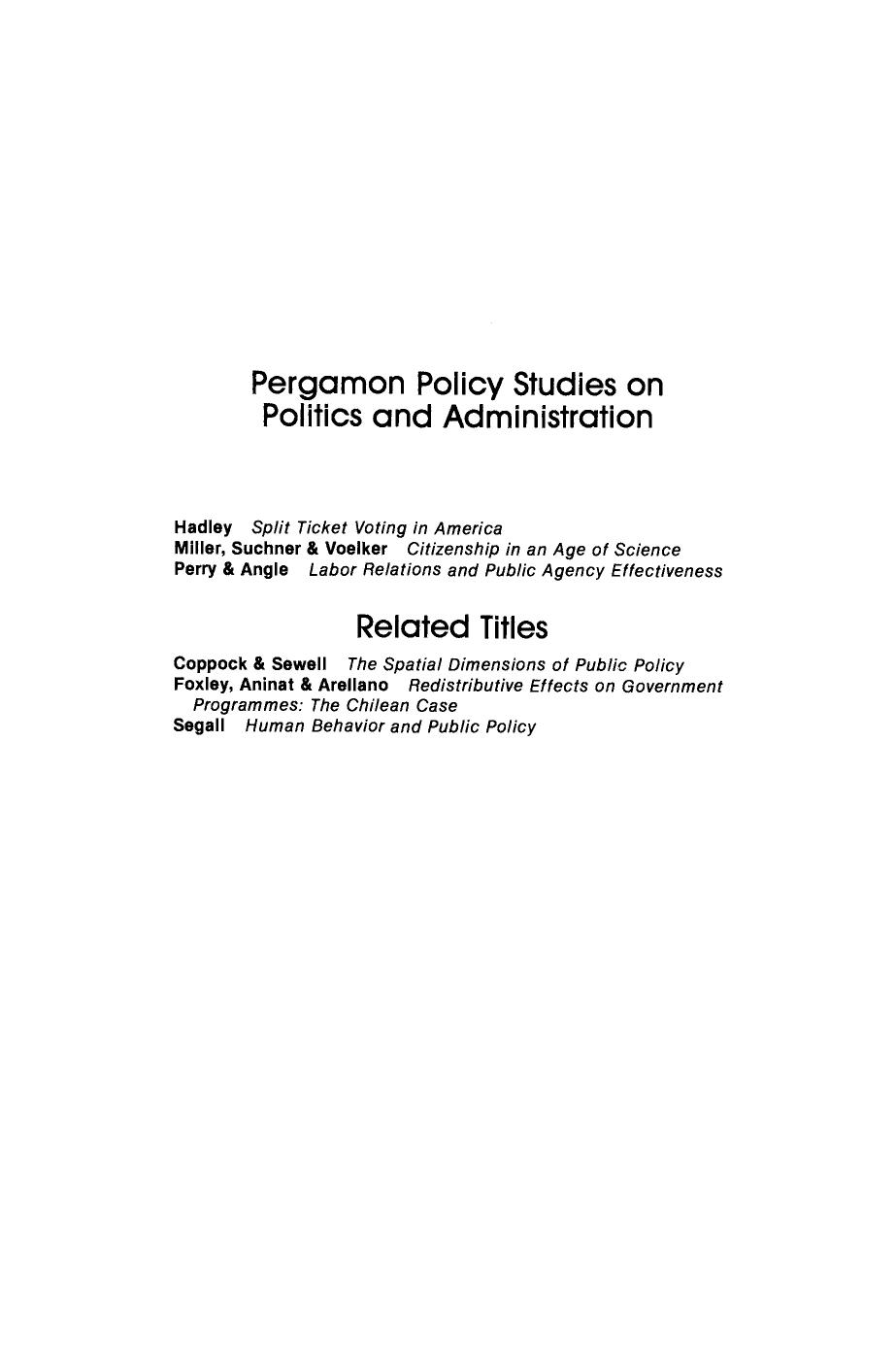 Comparative Public Policy and Citizen Participation. Energy, Education, Health and Urban Issues in the U.S. and Germany by Charles R. Foster (Eds.)