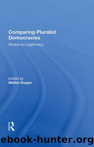 Comparing Pluralist Democracies: Strains on Legitimacy by Mattei Dogan