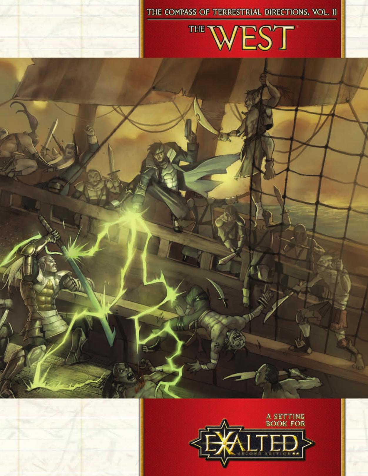 Compass of Terrestrial Directions, Vol.2: The West (Exalted RPG) by Alan Alexander Eric Brennan Genevieve Cogman Conrad Hubbard Peter Schaefer