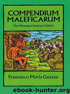 Compendium Maleficarum: The Montague Summers Edition (Dover Occult) by Guazzo Francesco Maria