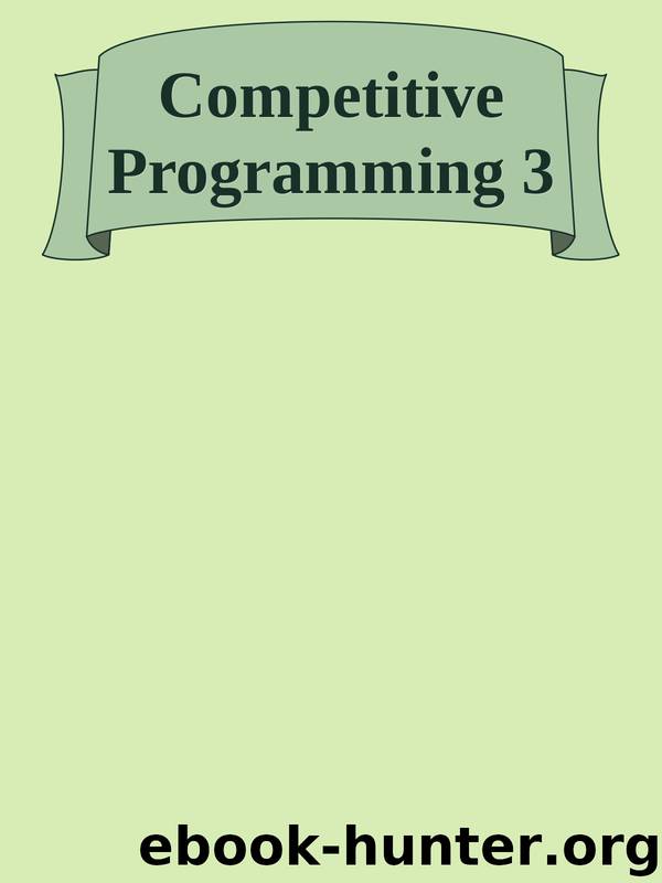 Competitive Programming 3 by Unknown