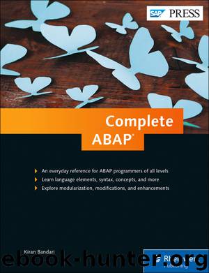Complete ABAP by Kiran Bandari