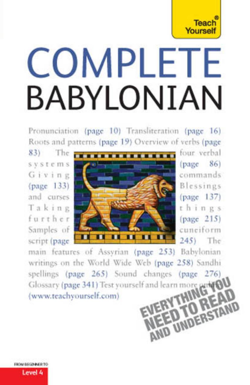 Complete Babylonian by Martin Worthington