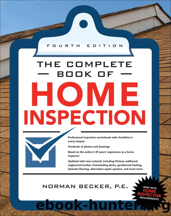 Complete Book of Home Inspection 4E by Norman Becker