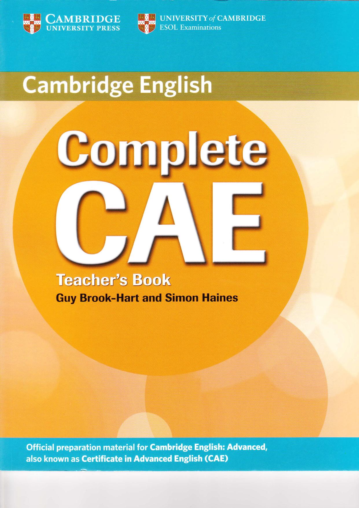 Complete CAE TB by Unknown