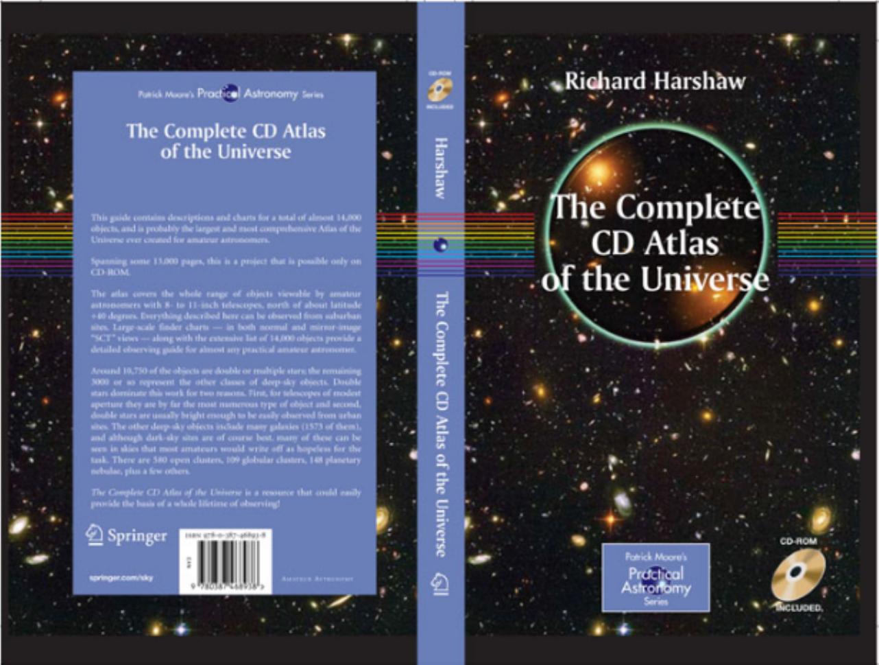 Complete CD atlas of the universe : practical astronomy [book only] by Richard Harshaw