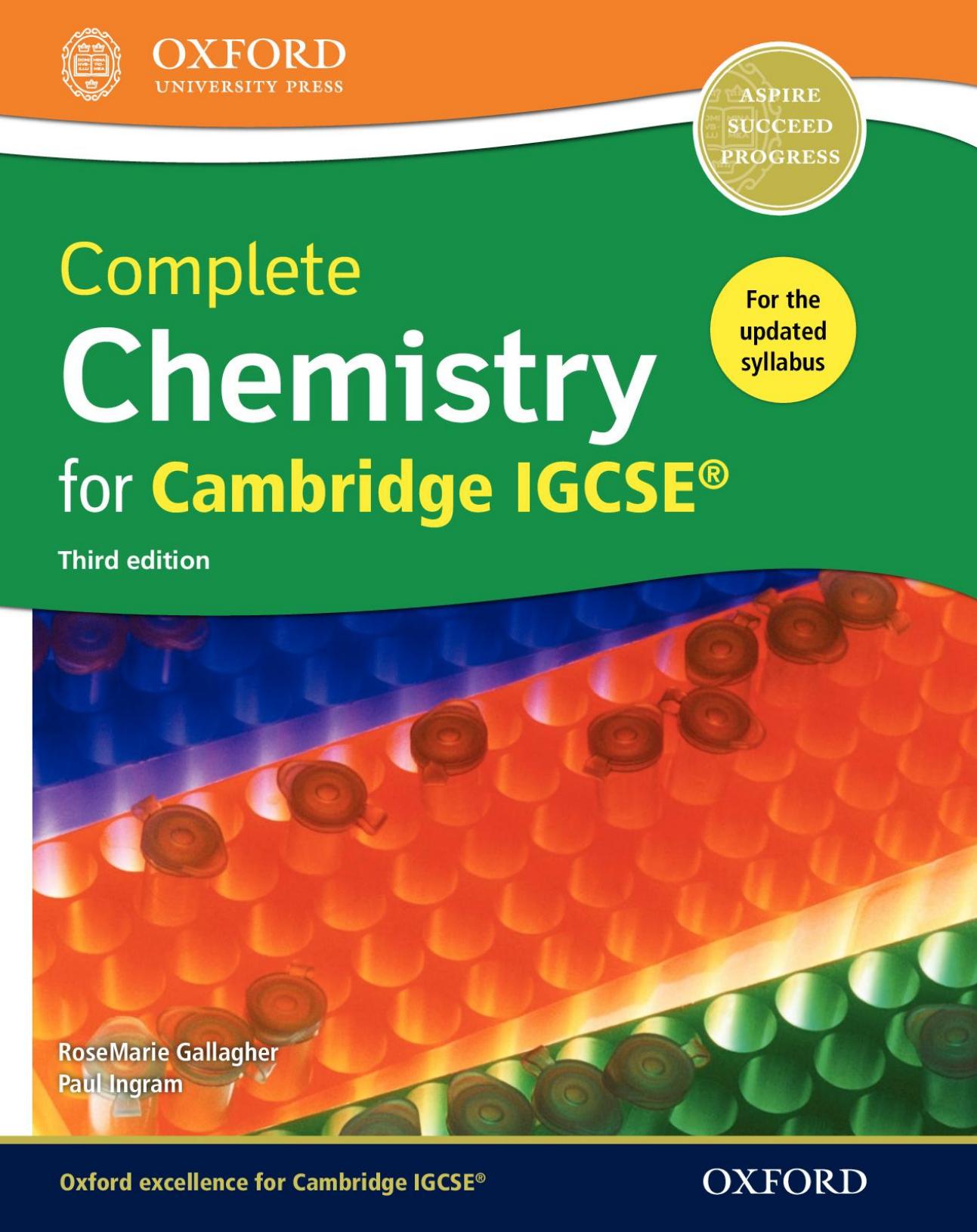 Complete Chemistry for IGCSE by Unknown