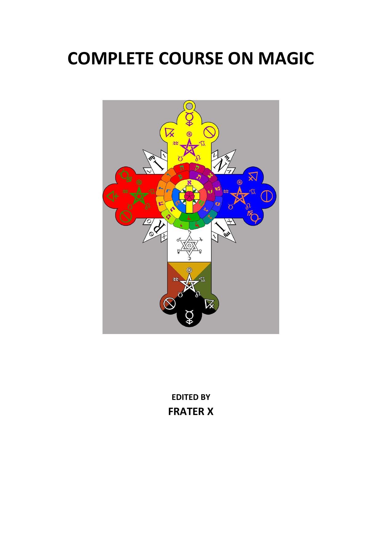 Complete Course on Magic by Frater X