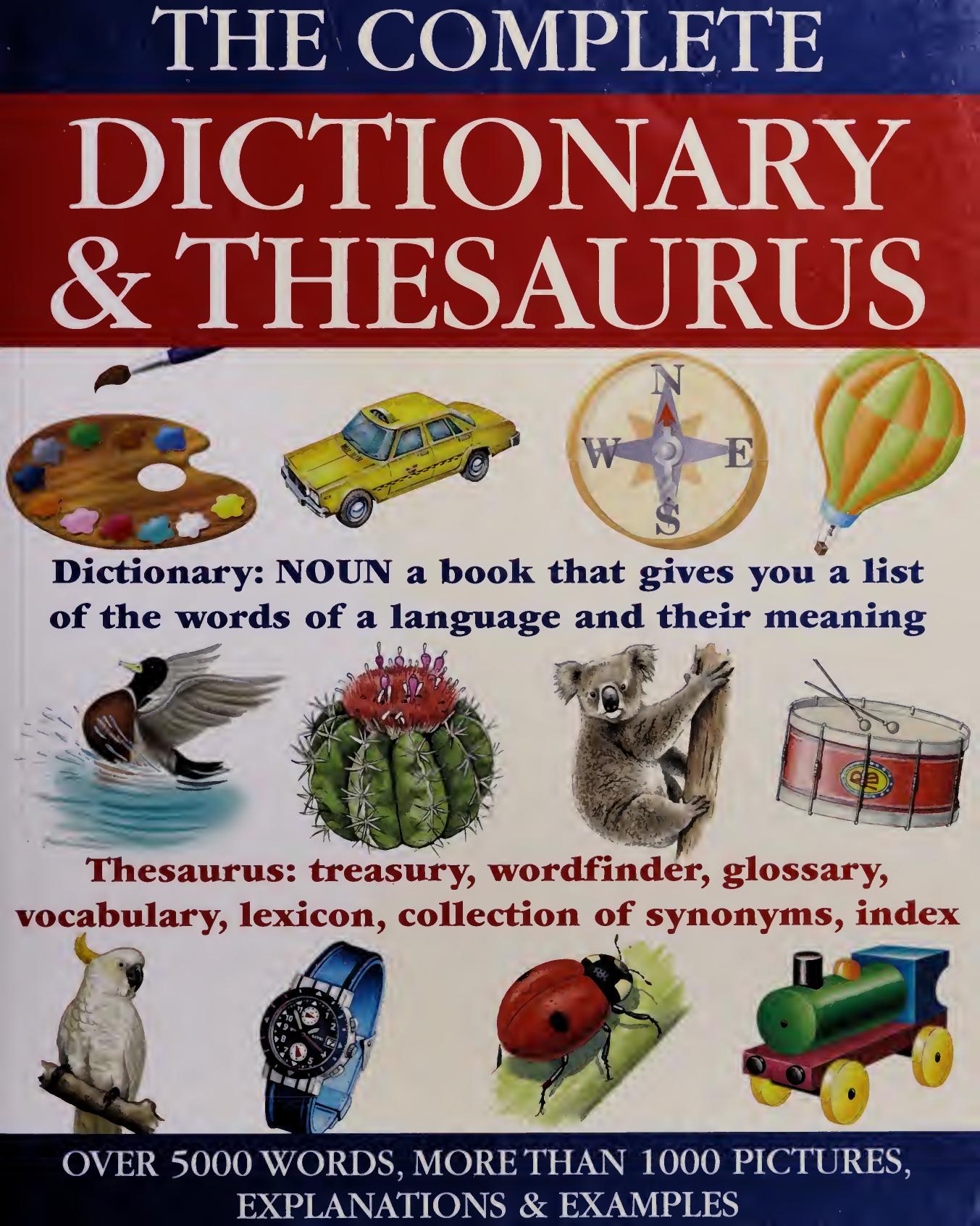 Complete Dictionary and Thesaurus by Octopus Publishing Group